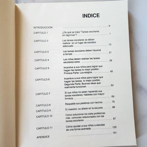 Tareas Escolares Sin Lagrimas Spanish educational book por padres - Picture 4 of 6